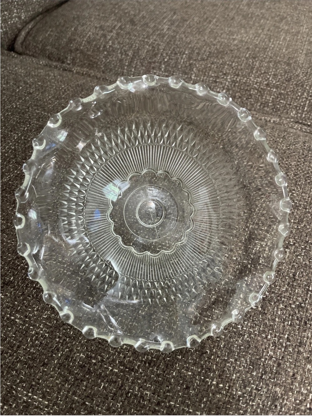 Vntg Duchin Creation Sterling Silver Glass Compote Nut Candy Dish replacement